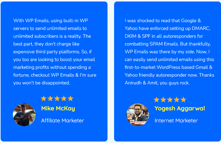 WP Emails Review